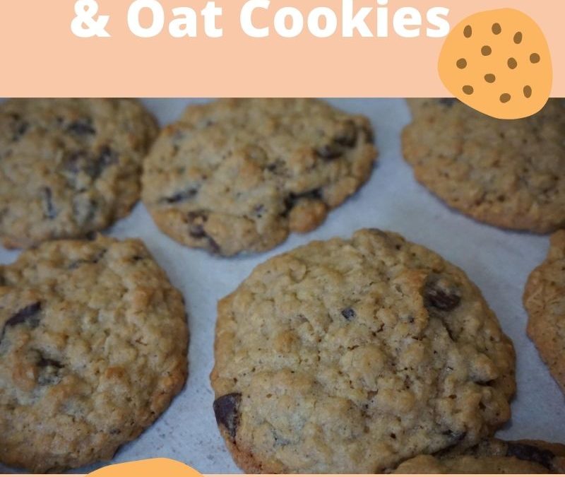 Chocolate Chip & Oat Cookies